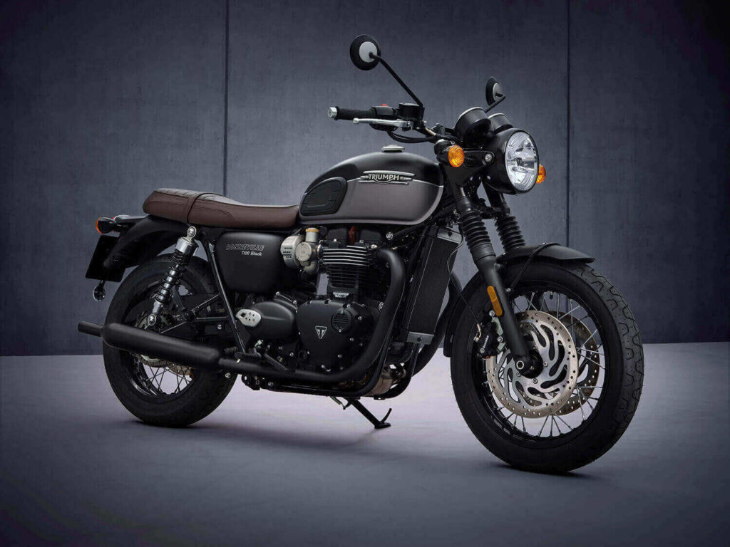 รถมอเตอร์ไซค์วินเทจ Triumph BONNEVILLE T120 Black