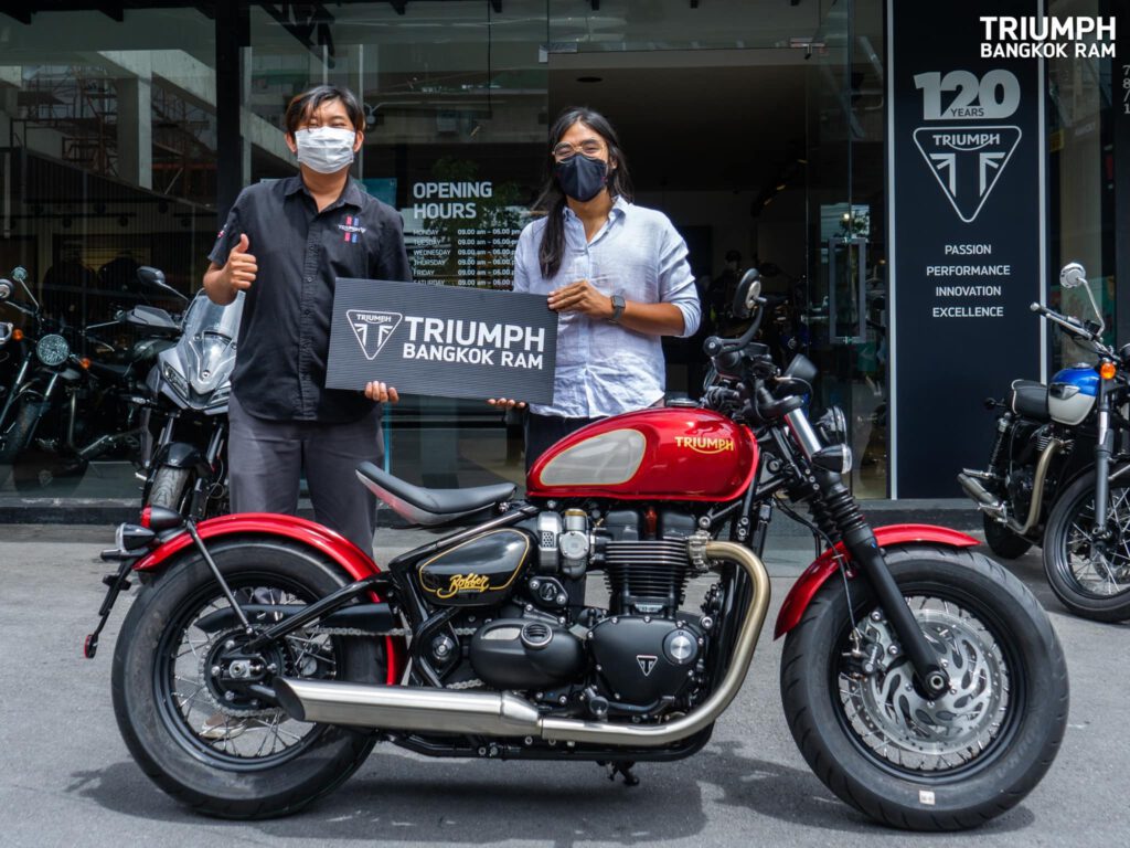 Triumph Bonneville Bobber ซื้อที่ไหนดี?