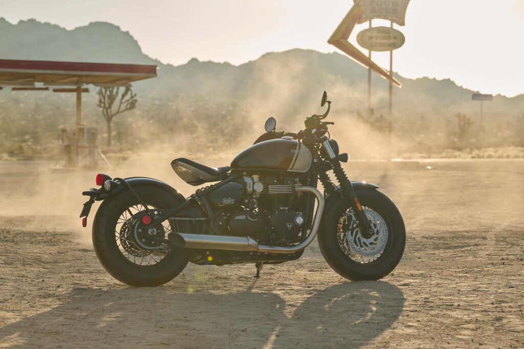 มอไซค์ triumph Bobber Bonneville | โปรโมชั่นไทรอัมพ์