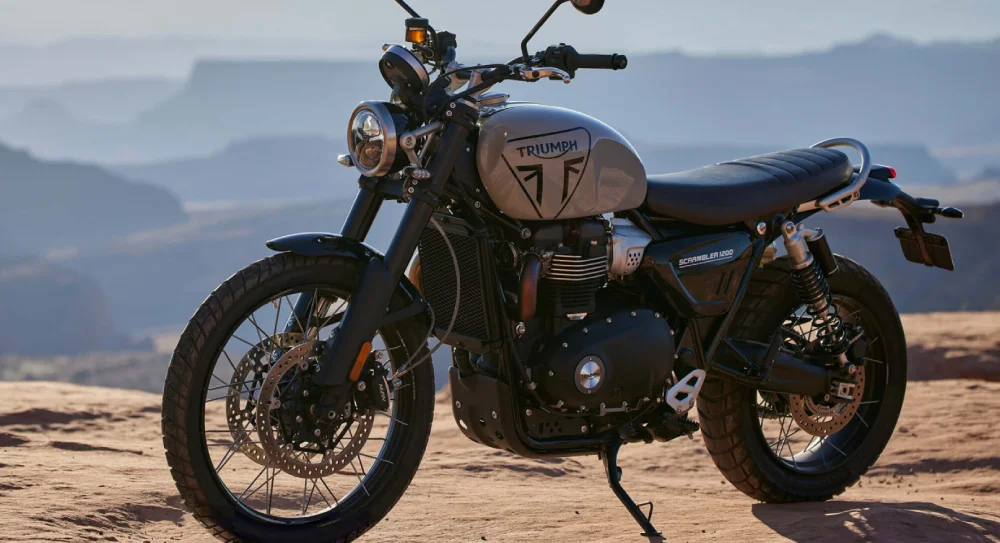 รถ บิ๊กไบค์คันเล็ก triumph รุ่น SCRAMBLER 1200 X