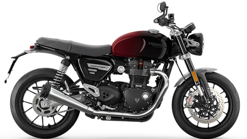 TRIUMPH SPEED TWIN 1200 RED STEALTH EDITION